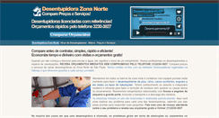 Desktop Screenshot of desentupidorazonanorte.net